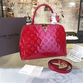 Replica Louis Vuitton LV Melrose Handbag Monogram Patent Leather Bag Red M42694 7003 [LV1678] 39900 : Purse Valley,Designer Replica Handbags,Premium Replica Handbags at PurseValley
