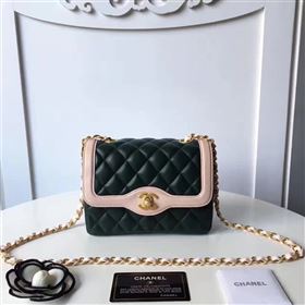 Replica Chanel lambskin new 17cm flap black shoulder bag 6172 [chanel582a] 29500 : Purse Valley,Designer Replica Handbags,Premium Replica Handbags at PurseValley