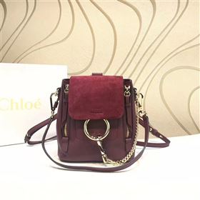 Replica Chloe small wine backpack faye bag 4436 [chloe10a] 31000 : Purse Valley,Designer Replica Handbags,Premium Replica Handbags at PurseValley