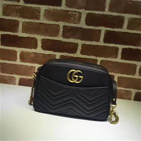 Replica Gucci GG zipper shoulder black bag 6579 [GG333a] 29500 : Purse Valley,Designer Replica Handbags,Premium Replica Handbags at PurseValley