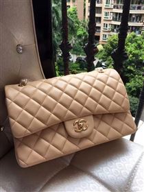 Replica Chanel A1113 lambskin large apricot flap bag 6073 [chanel483a] 36000 : Purse Valley,Designer Replica Handbags,Premium Replica Handbags at PurseValley