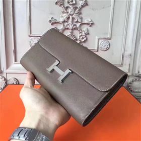 Replica Hermes large Constance top leather wallet gray bag 5028 [hermes25a] 26500 : Purse Valley,Designer Replica Handbags,Premium Replica Handbags at PurseValley