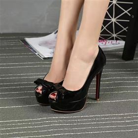 Replica Christian Louboutin 13cm heels sandals paint black soled red shoes 4160 [shoes240a] 12500 : Purse Valley,Designer Replica Handbags,Premium Replica Handbags at PurseValley