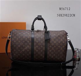 Replica LV Louis Vuitton M56712 Monogram Keepall 50 Travelling Bag Handbag Black [LV1123] 32900 : Purse Valley,Designer Replica Handbags,Premium Replica Handbags at PurseValley