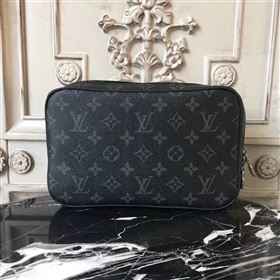 Replica LV Men Louis Vuitton Toilet Pouch GM Handbag Monogram Zipper Bag Gray M43383 6830 [LV1505] 14900 : Purse Valley,Designer Replica Handbags,Premium Replica Handbags at PurseValley