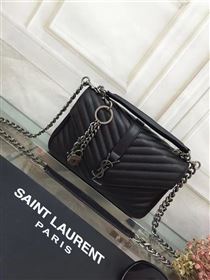 Replica YSL small black shoulder College bag 4724 [YSL22a] 22500 : Purse Valley,Designer Replica Handbags,Premium Replica Handbags at PurseValley
