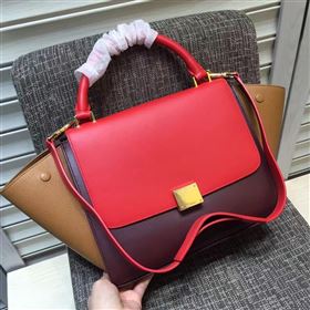Replica Celine tri colors red Trapeze tan bag 4514 [celine47a] 50500 : Purse Valley,Designer Replica Handbags,Premium Replica Handbags at PurseValley