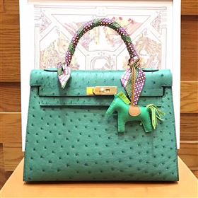 Replica HERMES Ostrich Leather Toto Bag 1788 Green [1788 20170808] 1,80000 : Purse Valley,Designer Replica Handbags,Premium Replica Handbags at PurseValley