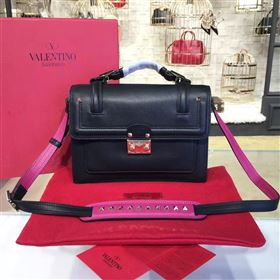 Replica Valentino shoulder black handbag bag 4971 [VALENTINO98a] 36000 : Purse Valley,Designer Replica Handbags,Premium Replica Handbags at PurseValley