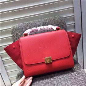 Replica Celine tri colors red Trapeze suede bag 4494 [celine27a] 50500 : Purse Valley,Designer Replica Handbags,Premium Replica Handbags at PurseValley