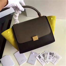 Replica Celine tri colors coffee Trapeze yellow bag 4511 [celine44a] 50500 : Purse Valley,Designer Replica Handbags,Premium Replica Handbags at PurseValley