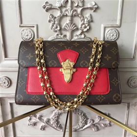 Replica M41731 LV Louis Vuitton Victoire Chain Handbag Monogram Leather Shoulder Bag Red 6803 [LV1478] 33900 : Purse Valley,Designer Replica Handbags,Premium Replica Handbags at PurseValley