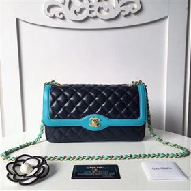 Replica Chanel lambskin tri classic flap black shoulder bag 6223 [chanel633a] 36000 : Purse Valley,Designer Replica Handbags,Premium Replica Handbags at PurseValley