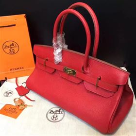 Replica Hermes 42cm Birkin red leather bag 5110 [hermes134a] 31000 : Purse Valley,Designer Replica Handbags,Premium Replica Handbags at PurseValley