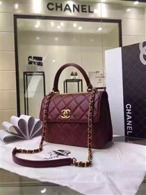 Replica Chanel A92236 lambskin tote shoulder flap handbag wine bag 5921 [chanel331a] 33000 : Purse Valley,Designer Replica Handbags,Premium Replica Handbags at PurseValley