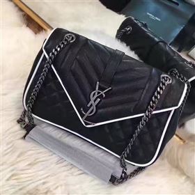 Replica YSL new small flap shouler black bag 4787 [YSL86a] 22500 : Purse Valley,Designer Replica Handbags,Premium Replica Handbags at PurseValley