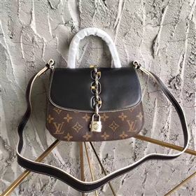 Replica LV Louis Vuitton Chain it Bag Monogram Leather PM Handbag Black M44115 6812 [LV1487] 32900 : Purse Valley,Designer Replica Handbags,Premium Replica Handbags at PurseValley