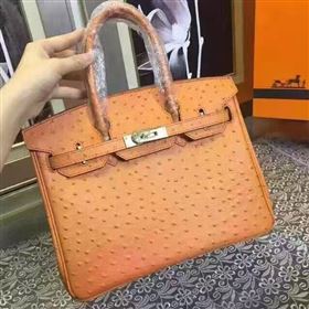 Replica Hermes ostrich orange Birkin bag 5152 [hermes183a] 29500 : Purse Valley,Designer Replica Handbags,Premium Replica Handbags at PurseValley