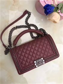 Replica Chanel A67086 caviar lambskin chain le wine boy bag 6203 [chanel613a] 36000 : Purse Valley,Designer Replica Handbags,Premium Replica Handbags at PurseValley