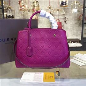 Replica LV Louis Vuitton Montaigne Handbag Monogram Real Leather Tote Bag Purple M41048 6785 [LV1460] 39900 : Purse Valley,Designer Replica Handbags,Premium Replica Handbags at PurseValley