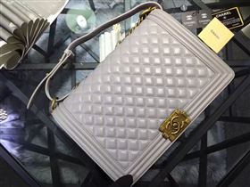 Replica Chanel A67088 lambskin large 28cm le gray boy bag 6055 [chanel465a] 33000 : Purse Valley,Designer Replica Handbags,Premium Replica Handbags at PurseValley
