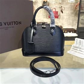 Replica Louis Vuitton LV Alma BB Handbag Epi Leather Shoulder Bag Black M40862 7011 [LV1686] 35900 : Purse Valley,Designer Replica Handbags,Premium Replica Handbags at PurseValley