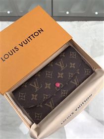 Replica replica Louis Vuitton LV Emilie Wallet Monogram Canvas Purse Bag Rose M41943 [lvwallet233] 8900 : Purse Valley,Designer Replica Handbags,Premium Replica Handbags at PurseValley