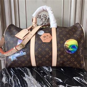 Replica Louis Vuitton LV Keepall 45 Travelling Bag Monogram League Handbag Beige M41043 7030 [LV1705] 35900 : Purse Valley,Designer Replica Handbags,Premium Replica Handbags at PurseValley