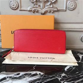 Replica M60913 LV Louis Vuitton Clemence Wallet Purse Epi Leather Bag Red 6893 [LV1568] 16900 : Purse Valley,Designer Replica Handbags,Premium Replica Handbags at PurseValley