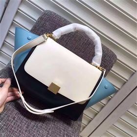 Replica Celine tri colors black Trapeze white bag 4470 [celine3a] 50500 : Purse Valley,Designer Replica Handbags,Premium Replica Handbags at PurseValley