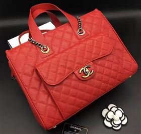 Replica Chanel Tote Shopper Bag Sheepskin Leather A6689 Red [A6689 20161007] 33900 : Purse Valley,Designer Replica Handbags,Premium Replica Handbags at PurseValley