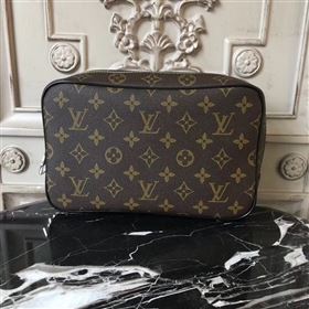 Replica LV Men Louis Vuitton Toilet Pouch GM Handbag Monogram Zipper Bag Brown M47506 6828 [LV1503] 14900 : Purse Valley,Designer Replica Handbags,Premium Replica Handbags at PurseValley