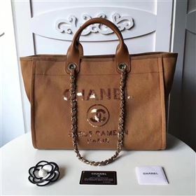 Replica Chanel A68046 original canvas shopping handbag coffee bag 6174 [chanel584a] 31000 : Purse Valley,Designer Replica Handbags,Premium Replica Handbags at PurseValley