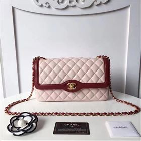 Replica Chanel lambskin tri classic flap pink shoulder bag 6222 [chanel632a] 36000 : Purse Valley,Designer Replica Handbags,Premium Replica Handbags at PurseValley