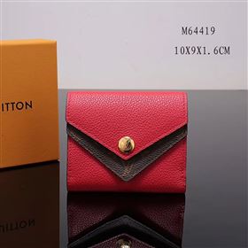 Replica LV Louis Vuitton M64419 Monogram Double V Wallet Purse Bag Handbag Red [LV1126] 13500 : Purse Valley,Designer Replica Handbags,Premium Replica Handbags at PurseValley