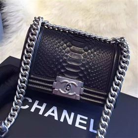 Replica Chanel A66094 python leather small le boy handbag black bag 5851 [chanel261a] 36000 : Purse Valley,Designer Replica Handbags,Premium Replica Handbags at PurseValley