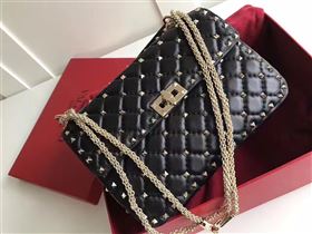 Replica Valentino rockstud tote shoulder black 24cm bag 4876 [VALENTINO2a] 34500 : Purse Valley,Designer Replica Handbags,Premium Replica Handbags at PurseValley