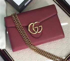 Replica Gucci GG Marmont Leather mini Chain Bag 401232 Wine [401232 20161213] 14900 : Purse Valley,Designer Replica Handbags,Premium Replica Handbags at PurseValley