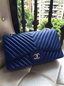 Replica Chanel A1113 large lambskin V handbag blue bag 5883 [chanel293a] 36000 : Purse Valley,Designer Replica Handbags,Premium Replica Handbags at PurseValley