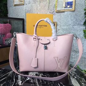 Replica replica LV Louis Vuitton Pernelle Handbag Real Leather Bag M54780 Pink [LV1729] 43900 : Purse Valley,Designer Replica Handbags,Premium Replica Handbags at PurseValley