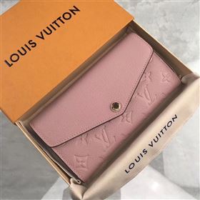 Replica replica Louis Vuitton LV Monogram Sarah Wallet Real Leather Purse Bag M64082 Pink [lvwallet21] 15900 : Purse Valley,Designer Replica Handbags,Premium Replica Handbags at PurseValley