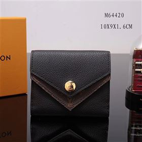 Replica LV Louis Vuitton M64420 Monogram Double V Wallet Purse Bag Handbag Black [LV1125] 13500 : Purse Valley,Designer Replica Handbags,Premium Replica Handbags at PurseValley
