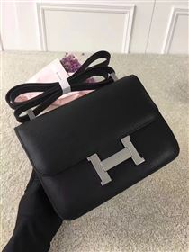 Replica Hermes Constance top black leather bag 5098 [hermes116a] 34500 : Purse Valley,Designer Replica Handbags,Premium Replica Handbags at PurseValley