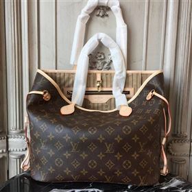 Replica LV Louis Vuitton Monogram Neverfull 32 MM Handbag M40995 Tote Bag Brown 6631 [LV1306] 18900 : Purse Valley,Designer Replica Handbags,Premium Replica Handbags at PurseValley