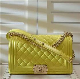 Replica Chanel A67086 lambskin le boy handbag yellow bag 5971 [chanel381a] 31000 : Purse Valley,Designer Replica Handbags,Premium Replica Handbags at PurseValley