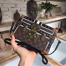 Replica M44216 LV Louis Vuitton Petite Malle Box Bag Monogram Handbag Brown 6667 [LV1342] 33900 : Purse Valley,Designer Replica Handbags,Premium Replica Handbags at PurseValley