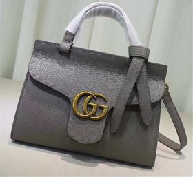 Replica Gucci GG Marmont Leather Top Handle mini Bag 442622 Grey [442622 20170221] 28900 : Purse Valley,Designer Replica Handbags,Premium Replica Handbags at PurseValley