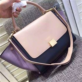 Replica Celine tri colors black gray Trapeze suede bag 4507 [celine40a] 50500 : Purse Valley,Designer Replica Handbags,Premium Replica Handbags at PurseValley