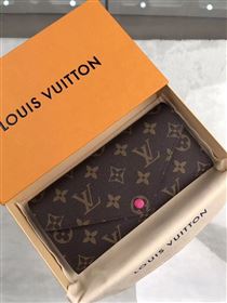 Replica replica Louis Vuitton LV Josephine Wallet Monogram Canvas Purse Bag Rose M60708 [lvwallet227] 8900 : Purse Valley,Designer Replica Handbags,Premium Replica Handbags at PurseValley