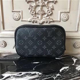 Replica LV Men Louis Vuitton Toilet Pouch PM Handbag Monogram Zipper Bag Gray M43384 6829 [LV1504] 13900 : Purse Valley,Designer Replica Handbags,Premium Replica Handbags at PurseValley